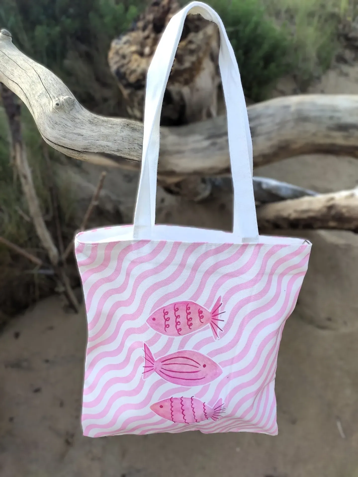 BOLSA SHOPPING PECES