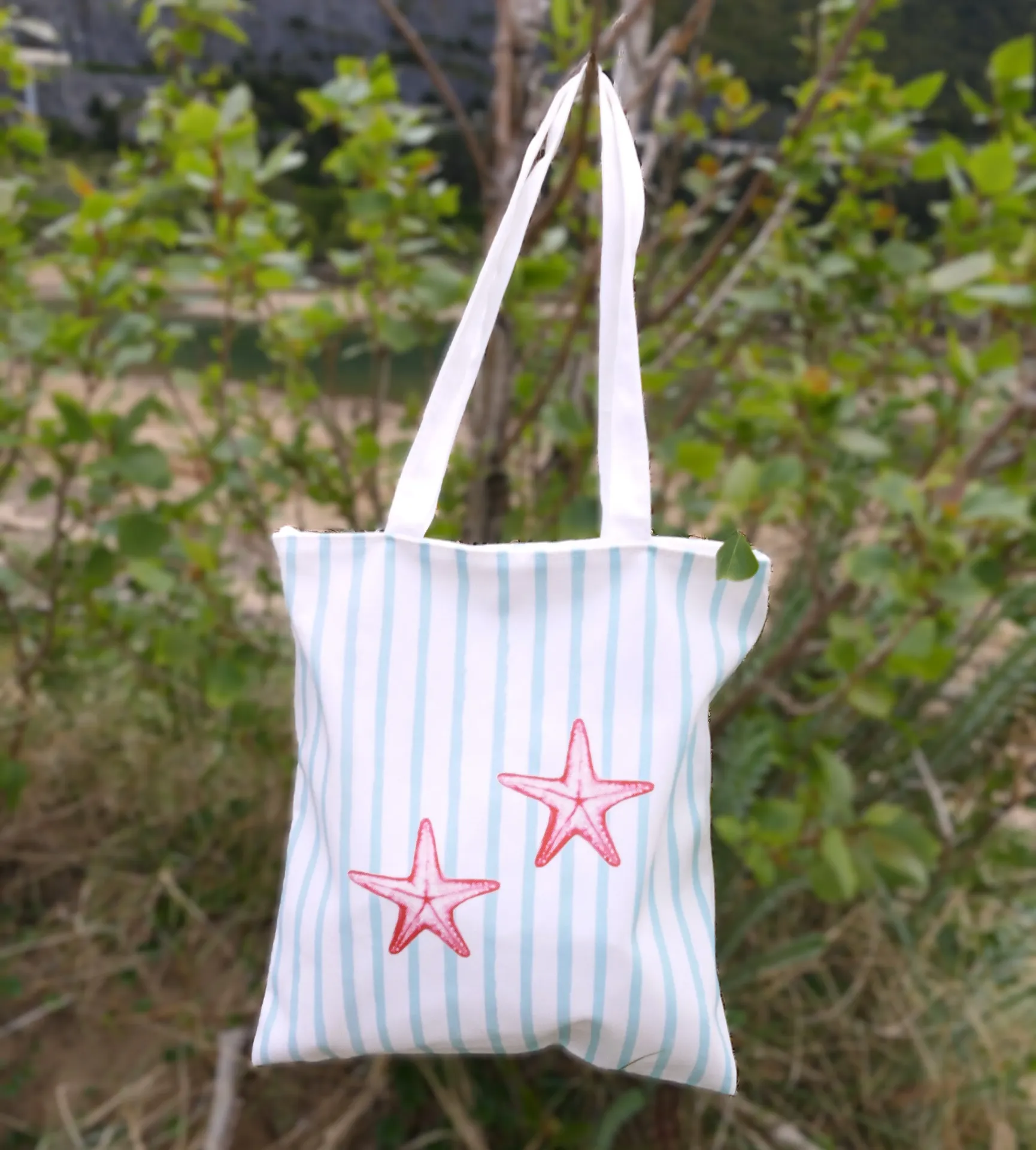 BOLSA SHOPPING ESTRELLITAS DE MAR