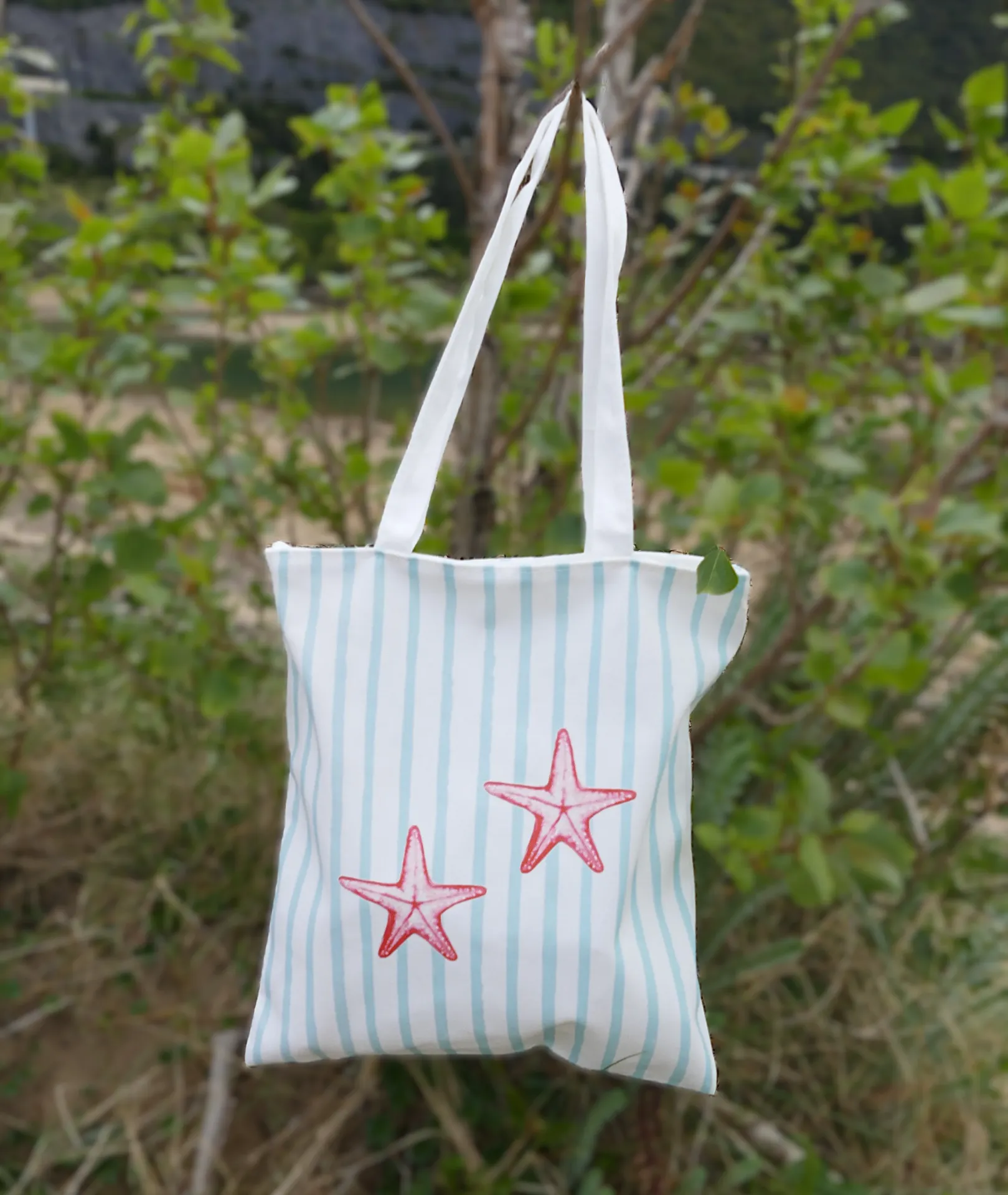 BOLSA SHOPPING ESTRELLITAS DE MAR